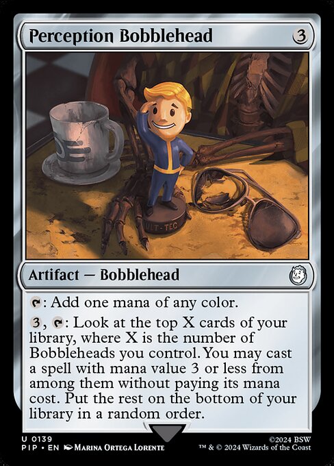 Perception Bobblehead - Universes Beyond: Fallout