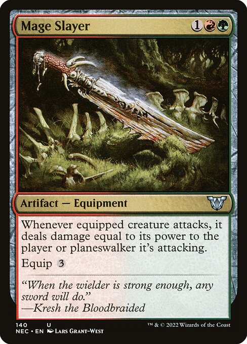 Mage Slayer - Commander: Kamigawa: Neon Dynasty
