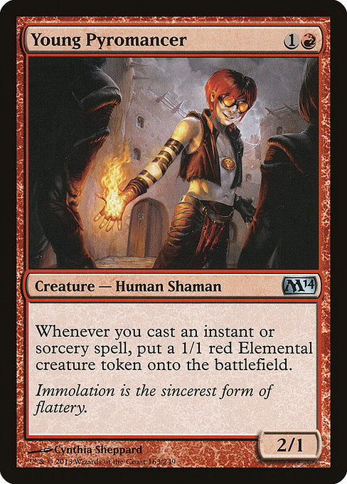 Young Pyromancer - Magic 2014 (M14)