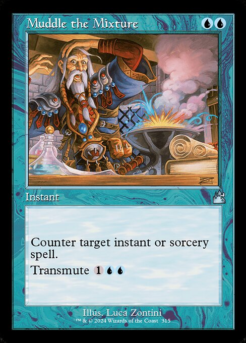 Muddle the Mixture (Retro Frame) - Ravnica Remastered