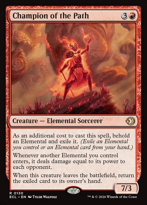 Champion of the Path - Lorwyn Eclipsed
