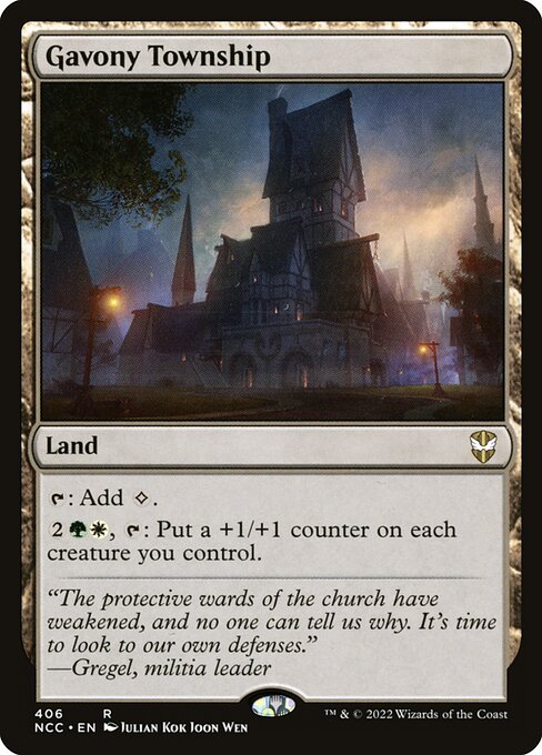 Gavony Township - Commander: Streets of New Capenna