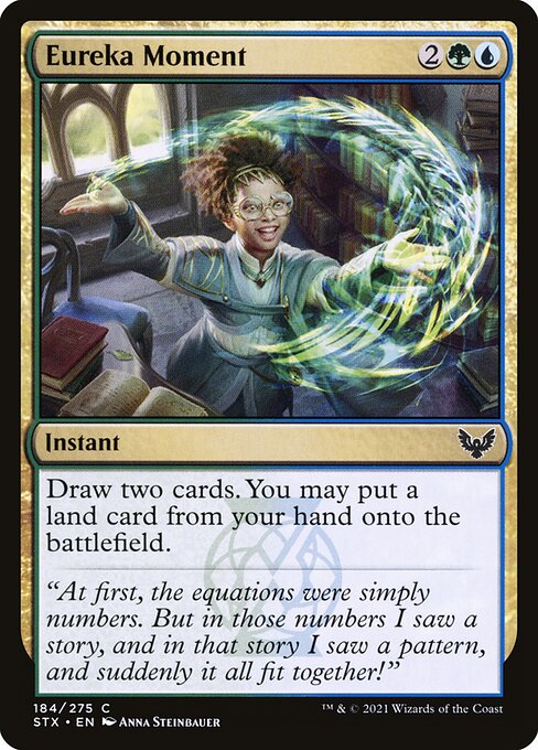 Eureka Moment (Foil) - Strixhaven: School of Mages