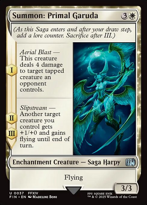 Summon: Primal Garuda (Foil) - FINAL FANTASY