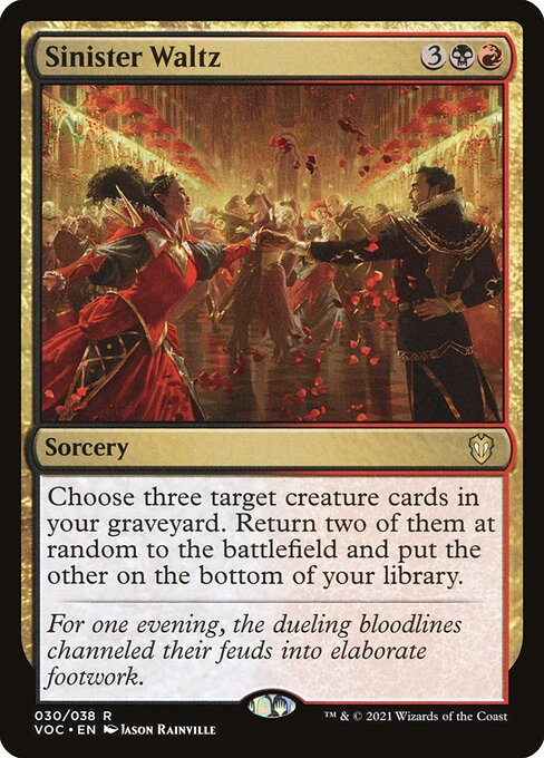 Sinister Waltz - Commander: Innistrad: Crimson Vow