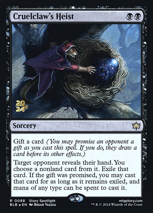 Cruelclaw's Heist - Prerelease Cards