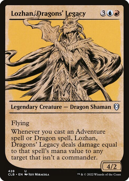 Lozhan, Dragons' Legacy (Showcase) - Commander Legends: Battle for Baldur's Gate