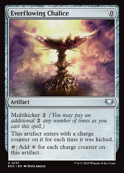 Everflowing Chalice - Commander: Edge of Eternities