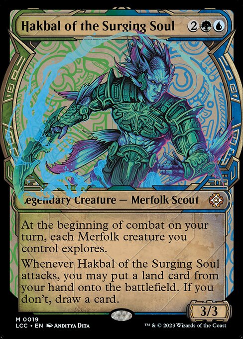 Hakbal of the Surging Soul (Showcase) - Commander: The Lost Caverns of Ixalan