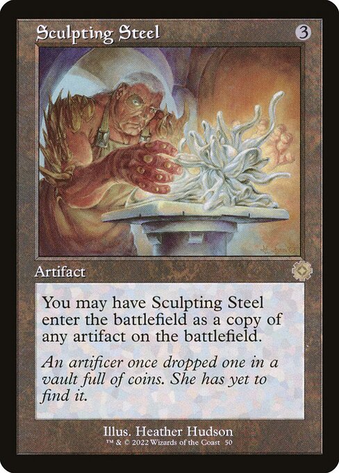 Sculpting Steel - The Brothers' War: Retro Frame Artifacts