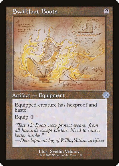 Swiftfoot Boots (Schematic) - The Brothers' War: Retro Frame Artifacts