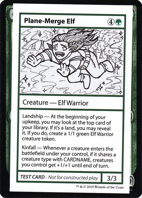 Plane-Merge Elf - Mystery Booster: Convention Edition Exclusives
