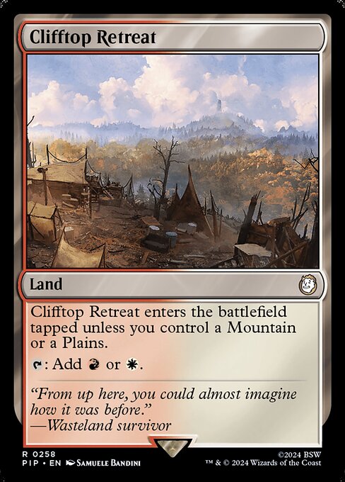 Clifftop Retreat - Universes Beyond: Fallout