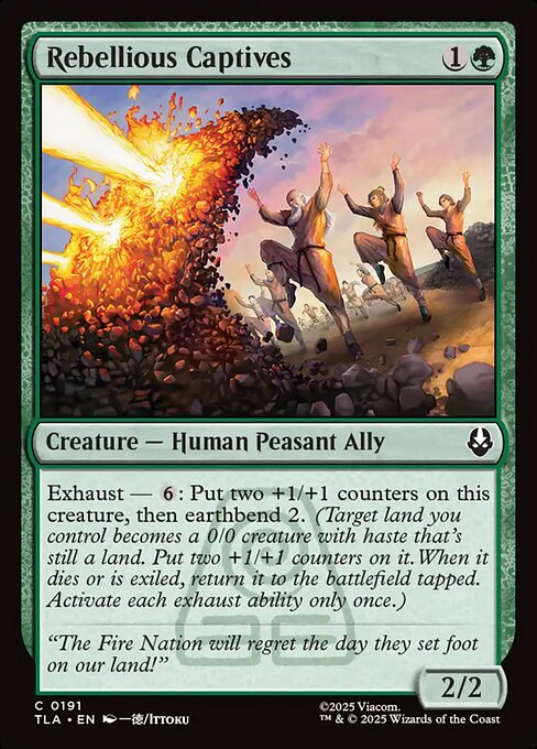 Rebellious Captives (Foil) - Avatar: The Last Airbender