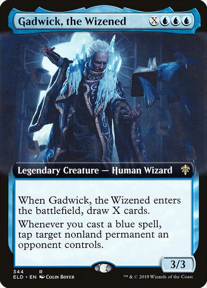 Gadwick, the Wizened (Extended Art) - Throne of Eldraine