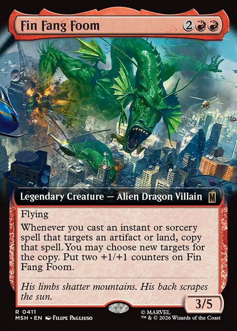 Fin Fang Foom (Extended Art) - Marvel Super Heroes