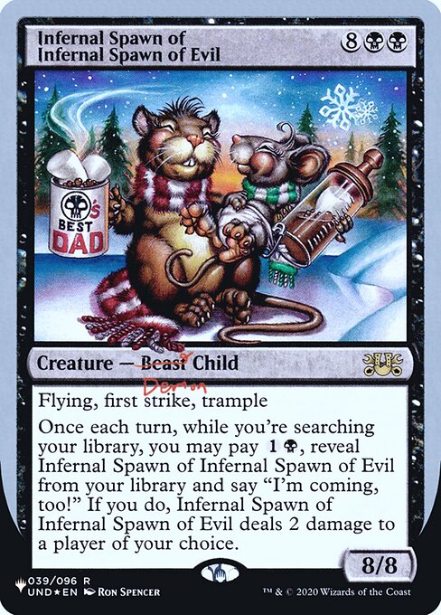Infernal Spawn of Infernal Spawn of Evil (Foil) - The List Reprints