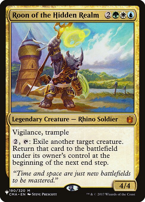 Roon of the Hidden Realm - The List Reprints