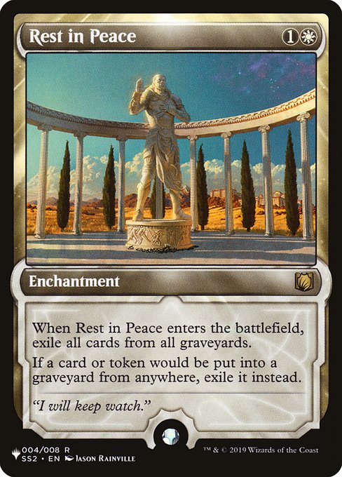 Rest in Peace - The List Reprints