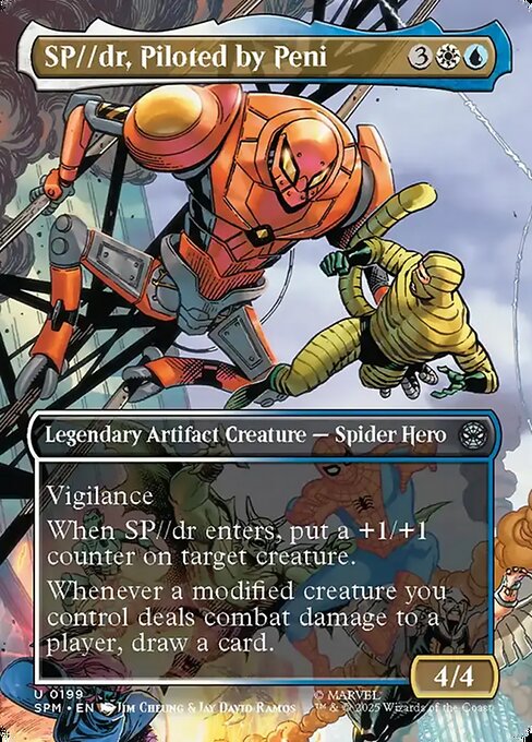 SP//dr, Piloted by Peni (Borderless) (Foil) - Marvel's Spider-Man