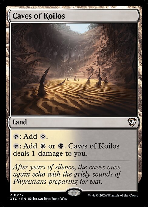 Caves of Koilos - Commander: Outlaws of Thunder Junction