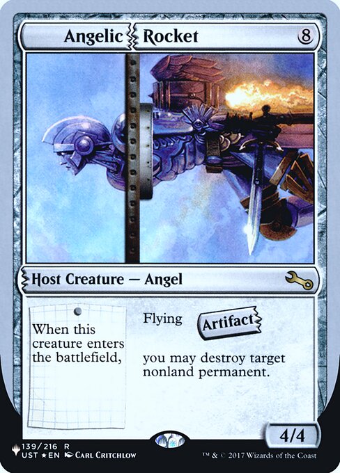 Angelic Rocket (Foil) - The List Reprints