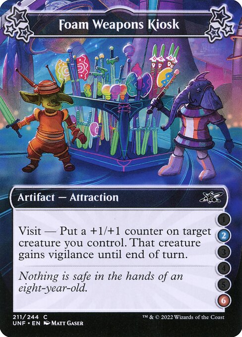 Foam Weapons Kiosk (2-6) - Unfinity