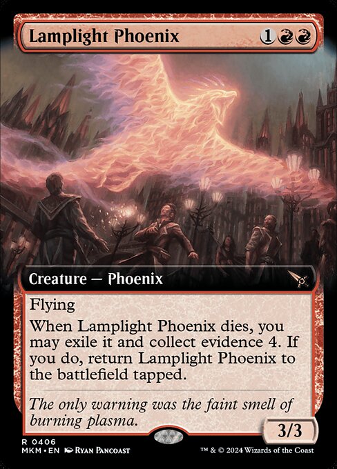 Lamplight Phoenix (Extended Art) - Murders at Karlov Manor