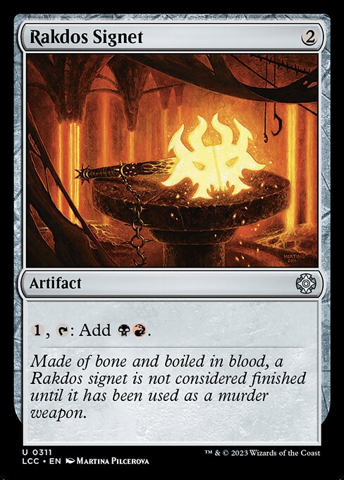 Rakdos Signet - Commander: The Lost Caverns of Ixalan