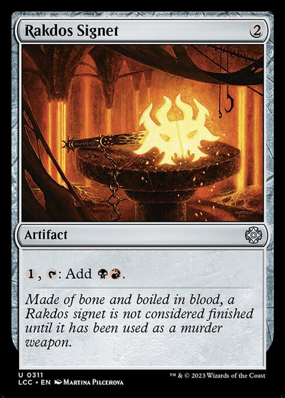 Rakdos Signet - Commander: The Lost Caverns of Ixalan