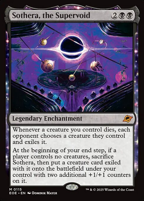 Sothera, the Supervoid (Showcase) (Foil) - Edge of Eternities