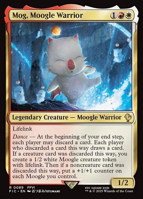 Mog, Moogle Warrior - Commander: FINAL FANTASY