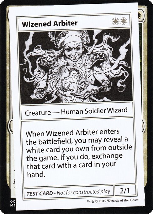 Wizened Arbiter (No PW Symbol) - Mystery Booster: Convention Edition Exclusives