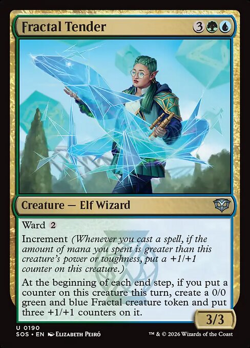 Fractal Tender (Foil) - Secrets of Strixhaven