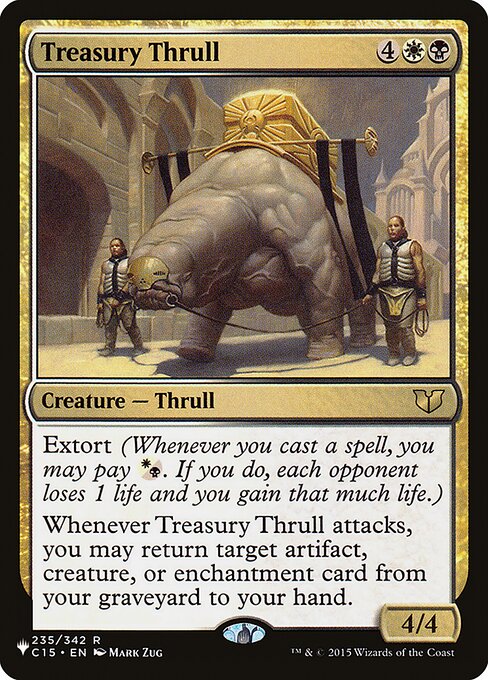 Treasury Thrull - The List Reprints