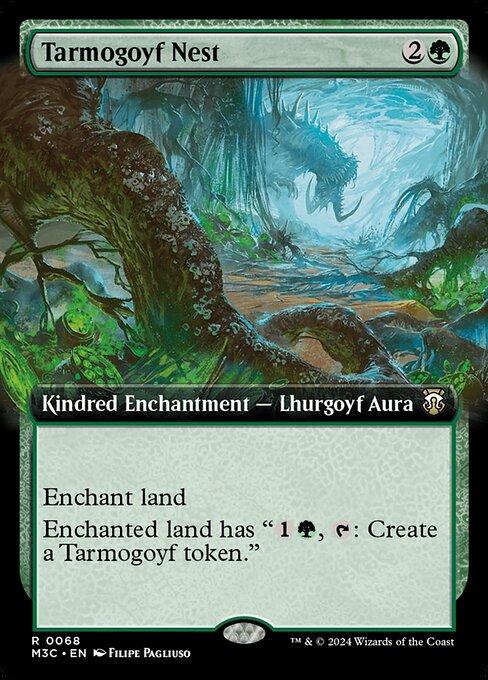 Tarmogoyf Nest (Extended Art) - Commander: Modern Horizons 3