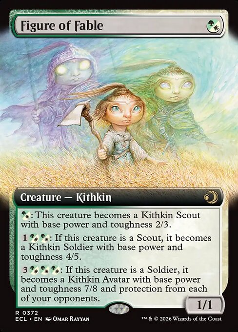 Figure of Fable (Extended Art) - Lorwyn Eclipsed