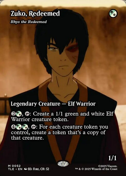 Zuko, Redeemed - Rhys the Redeemed (Borderless) - Avatar: The Last Airbender: Eternal-Legal
