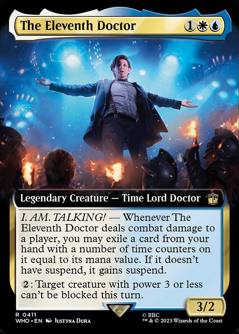 The Eleventh Doctor (Extended Art) - Universes Beyond: Doctor Who