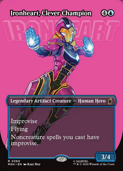 Ironheart, Clever Champion (Borderless) - Marvel Super Heroes