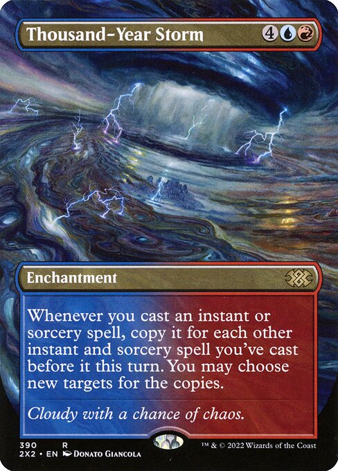 Thousand-Year Storm (Borderless) - Double Masters 2022