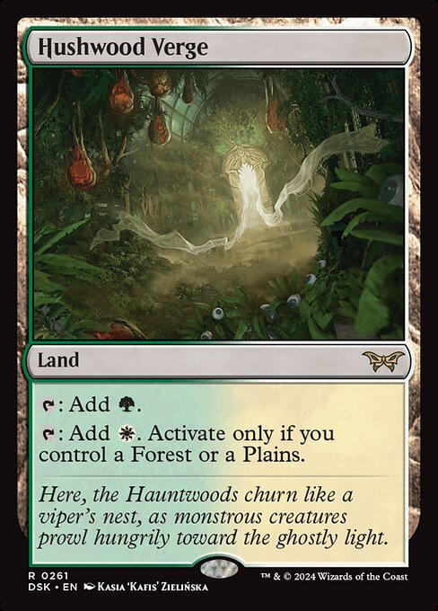 Hushwood Verge (Foil) - Duskmourn: House of Horror