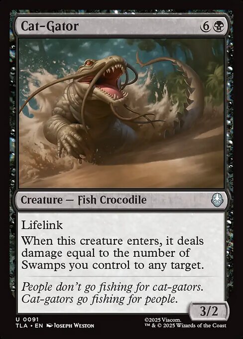 Cat-Gator (Foil) - Avatar: The Last Airbender