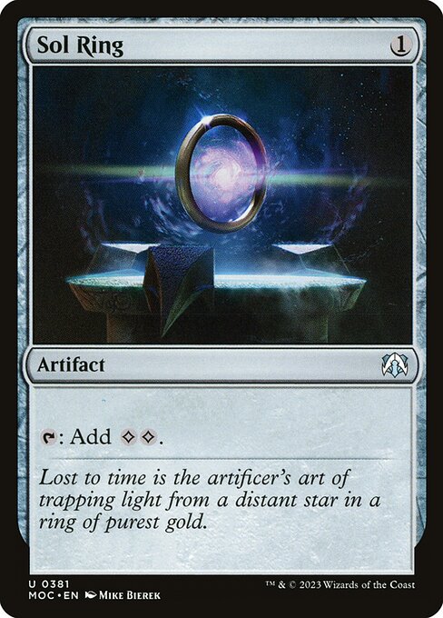 Sol Ring - Commander: March of the Machine