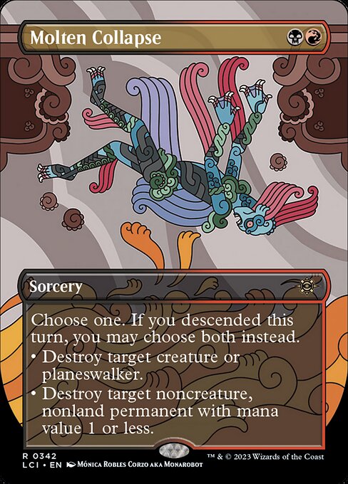 Molten Collapse (Borderless) - The Lost Caverns of Ixalan