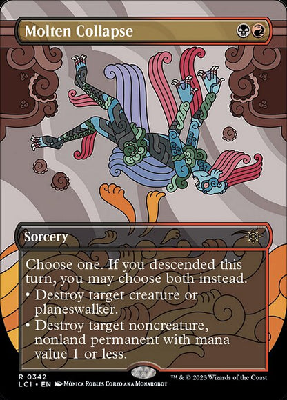 Molten Collapse (Borderless) - The Lost Caverns of Ixalan