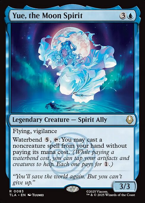Yue, the Moon Spirit - Avatar: The Last Airbender