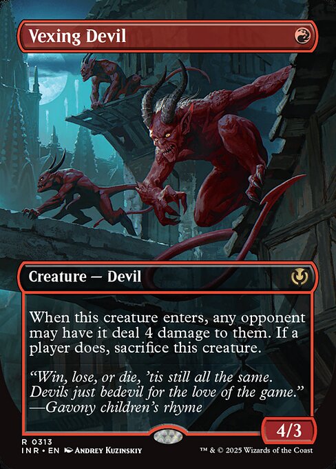 Vexing Devil (Borderless) - Innistrad Remastered