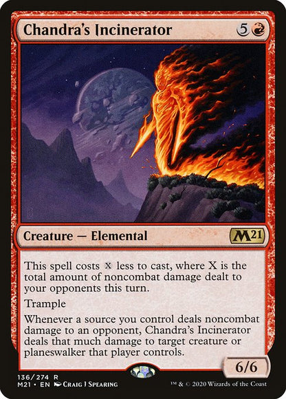 Chandra's Incinerator (Foil) - Core Set 2021