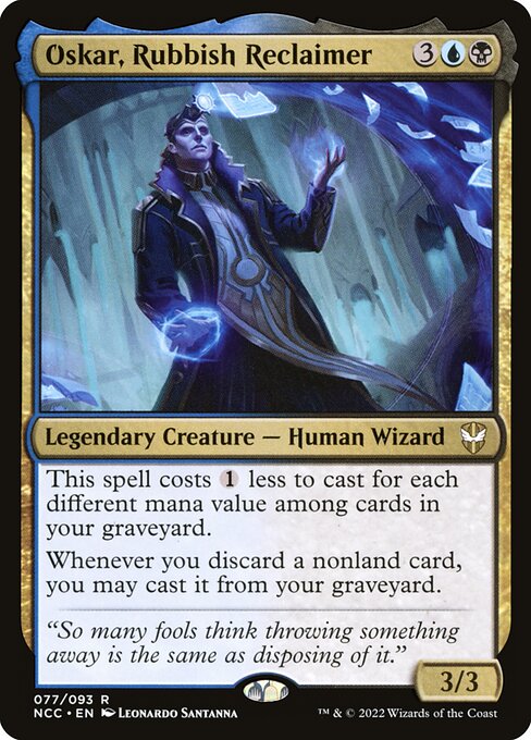 Oskar, Rubbish Reclaimer - Commander: Streets of New Capenna